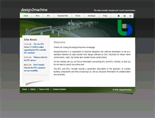 Tablet Screenshot of design2machine.com